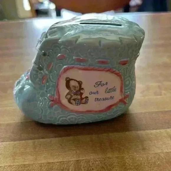 Other - Vintage Baby Boy Bank